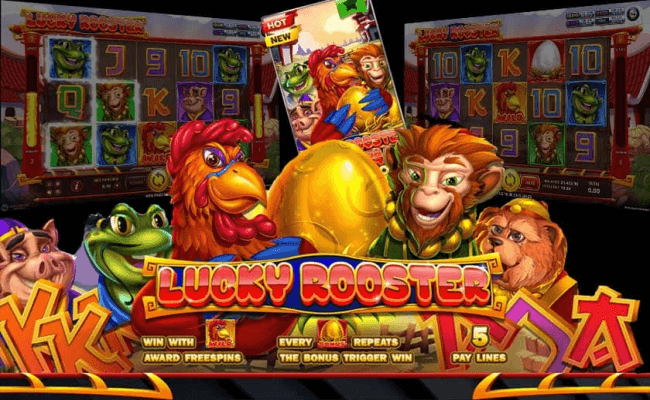 ทางเข้าจีคลับ เล่นสล็อต Lucky Rooster เกมสล็อตแนวใหม่ สุดน่ารัก